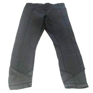 Lululemon black running tights